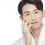 美肌の男性