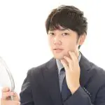 肌のきれいな男性