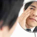 むくみを気にする男性