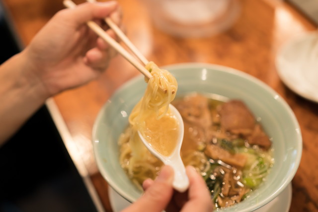 締めのラーメン