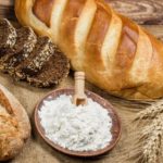 小麦を使用したパン