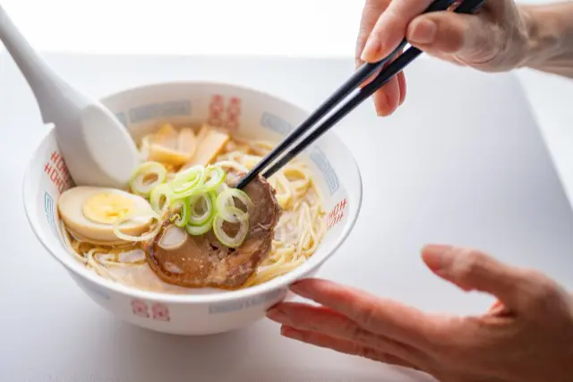 チャーシューから食べる
