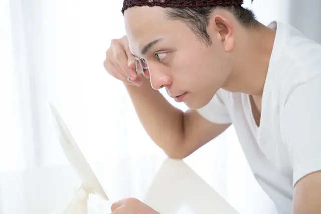 眉の手入れ