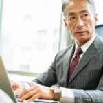 シニアのビジネスマン