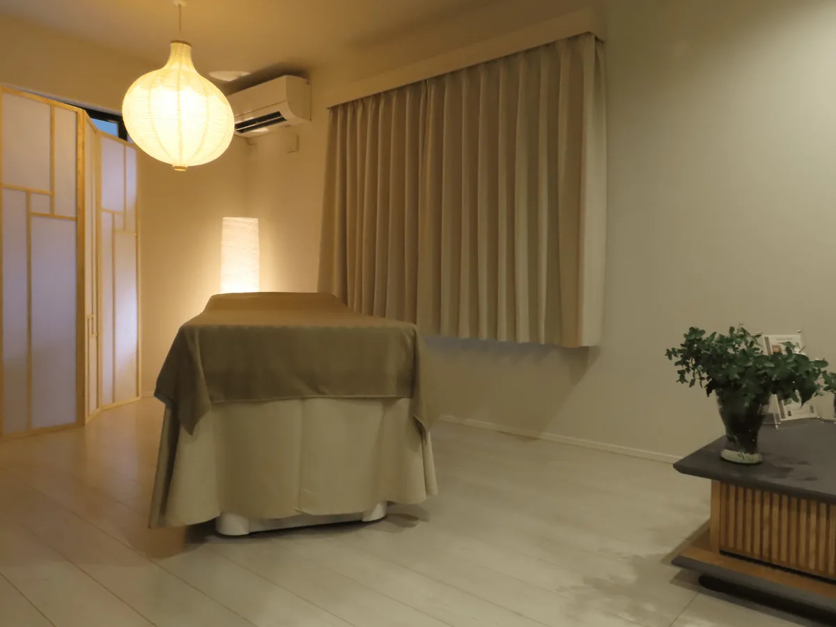 Steam during a facial