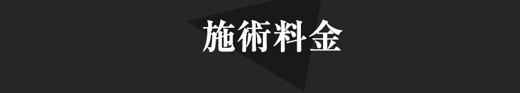 施術料金